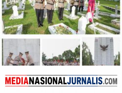 Sambut HUT Bhayangkara ke-80, Polda Sumut Ziarah ke TMP Medan, Teguhkan Semangat Pengabdian dan Keteladanan Pahlawan