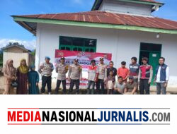 Polsek Mesidah Gelar Bakti Sosial dan Religi, Salurkan Bansos untuk Warga Sambut Hari Bhayangkara ke-80