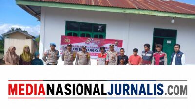 Polsek Mesidah Gelar Bakti Sosial dan Religi, Salurkan Bansos untuk Warga Sambut Hari Bhayangkara ke-80