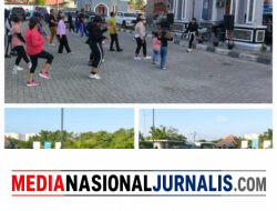 Jaga Kesehatan dan Kebersamaan, Kantor Imigrasi Belawan Gelar Senam Kebugaran Bersama Masyarakat