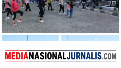 Jaga Kesehatan dan Kebersamaan, Kantor Imigrasi Belawan Gelar Senam Kebugaran Bersama Masyarakat