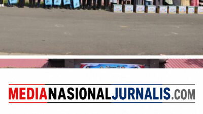 Meriahkan Hari Bhayangkara Ke-80, Polres Binjai Olahraga Bersama Forkopimda dan Masyarakat