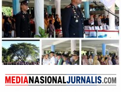 Kapolres Langkat Pimpin Upacara Hari Bhayangkara ke-80, Polri Untuk Masyarakat