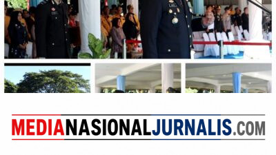 Kapolres Langkat Pimpin Upacara Hari Bhayangkara ke-80, Polri Untuk Masyarakat