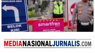 Kasat Lantas AKBP Widodo Minta Warga Bersabar, Satlantas Polrestabes Medan Sementara Menutup Sejumlah Ruas Jalan