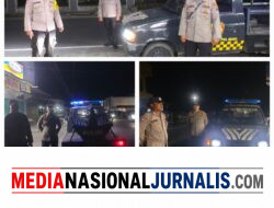 Tekan Kriminalitas Malam Hari Polsek Pangkalan Susu Gelar Patroli Antisipasi 3C