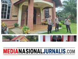 Polsek Pangkalan Susu Polres Langkat Hadirkan Rasa Aman Lewat Program Minggu Kasi dan Pengamanan Ibadah Gereja