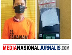‎Gunakan Tehnik Under Cover, Seorang Pria Ditangkap Satresnarkoba Polres Binjai Beserta Barang Buktinya