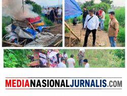 Barak Diduga Tempat Konsumsi Sabu Yang Viral di Medsos Digerebek, Satresnarkoba Polres Karo Bakar Lokasi