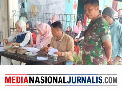 Babinsa Koramil 06/Bukit Hadiri Pemilihan Petue Kampung Tingkem Benyer, Berlangsung Aman dan Tertib