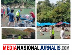 Patroli Humanis di Eko Wisata Tangkahan, Polsek Padang Tualang Imbau Pengunjung Utamakan Keselamatan