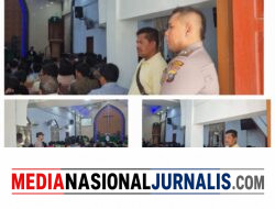 Polsek Tanjung Pura Intensifkan Pengamanan Ibadah Minggu Kasih, Perkuat Pelayanan dan Kamtibmas di Rumah Ibadah