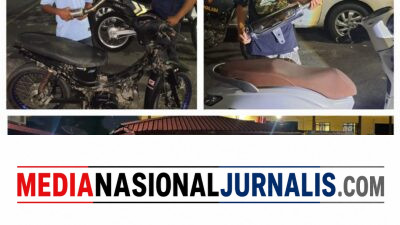 Patroli Hingga Subuh,Polres Pematangsiantar Amankan  Enam Sepedamotor Knalpot Brong
