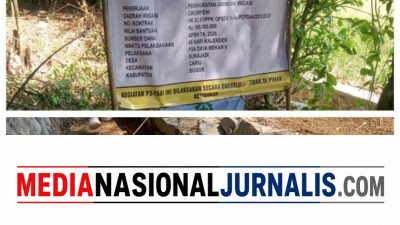 P3-TGAI Daya Mekar II Desa Sukajadi Tuai Sorotan, Diduga Pengerjaan Tidak Sesuai Spesifikasi