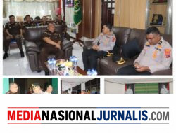 Bangun Sinergi Penegakan Hukum, Kapolres Langkat Jalin Silaturahmi ke Plt Bupati Langkat,dan Kejari