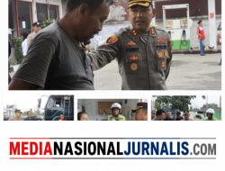Kapolres Langkat Tinjau Ketersediaan BBM di SPBU Perdamaian Stabat, Antrean Mulai Berangsur Normal
