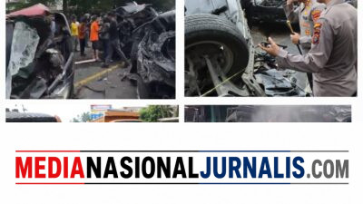 Tabrakan Beruntun di Sibolangit, Polisi Bergerak Cepat Evakuasi Korban dan Pulihkan Arus Lalu Lintas