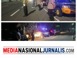 Antisipasi Aksi Balap Liar Premanisme dan Knalpot Brong,Tim UKL Polres Langkat Laksanakan Patroli Malam