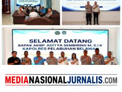 Kapolres Pelabuhan Belawan Jalin Silaturahmi dan Perkuat Sinergi dengan Kantor Imigrasi Kelas II TPI Belawan