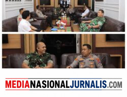 Perkuat Sinergi TNI-Polri, Kapolres Langkat Silaturahmi dengan Dandim 0203/Langkat