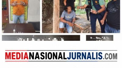 GerCep! Sat Narkoba Polres Langkat Grebek Sarang Narkoba, Hingga Bakar Gubuk dan Ciduk Satu Tersangka