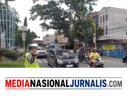 Sat Lantas Polres Langkat Intensifkan Gatur Lalin Pagi, Kapolres Apresiasi Kinerja Personel
