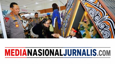 Kapolri Bersama Ketua Umum Bhayangkari Tinjau Bazar Kreasi Bhayangkari Nusantara 2026