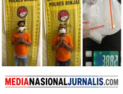 Tim Satresnarkoba Polres Binjai Ungkap Kasus Sabu, Dua Tersangka Diamankan