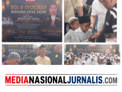 Dengan Menyantuni Ratusan Anak Yatim, Ferdy Sanjaya Sembiring,Pembina GRIB Kota Medan Merayakan Hari Ulang Tahunnya