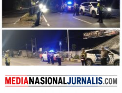 Patroli UKL Satlantas Polres Langkat, Wujud Nyata Hadirnya Polri Jaga Keamanan Masyarakat di Malam Hari