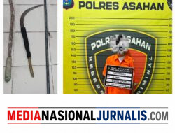 Sat Reskrim Polres Asahan Amankan Remaja Pembawa Sajam yang Diduga Hendak Terlibat Tawuran Geng Motor