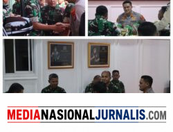 Wujud Sinergitas TNI-Polri Kapolres Binjai Sambut Kunjungan Pangdam I/BB
