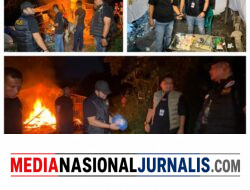 Dapat Perlawanan Warga Satresnarkoba Polrestabes Medan Bumi Hanguskan Sarang Narkoba Klambir V