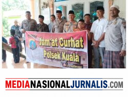 Polsek Kuala Gelar Jumat curhat, Serap Aspirasi dan Perkuat Kedekatan dengan Masyarakat