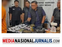 Bandar Narkoba Lintas Provinsi yang Manfaatkan Jasa Ekspedisi Digulung Satresnarkoba Polrestabes Medan