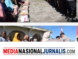 Polres Aceh Tengah Berbagi Kebahagiaan dengan Warga Paya Beke melalui Jumat Berkah