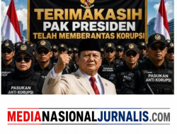 PROF. DR. SUTAN NASOMAL: RAKYAT INDONESIA BERTERIMA KASIH KEPADA PRESIDEN RI ATAS KOMITMEN MEMBERANTAS KORUPSI