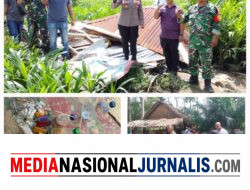 Polsek Binjai Gandeng TNI dan Kepala Desa Grebek Sarang Narkoba