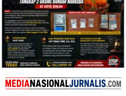 Dalam Waktu Dua Hari, Satresnarkoba Polres Binjai Tangkap 2 Orang Bandar Narkoba Di Kota Binjai