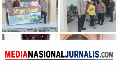 Polres Langkat Amankan Ibadah Minggu di Empat Gereja, Wujud Komitmen Jaga Kerukunan Umat Beragama