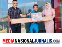 Dukung Kegiatan Seni Budaya, BRK Syariah Capem Ujung Tanjung Serahkan Bantuan