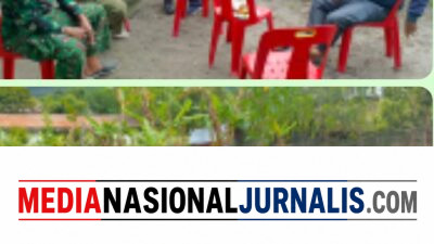 Jelang HUT RI ke-81, Ketua DPD SWI Bener Meriah Silaturahmi ke Koramil 02/Wih Pesam