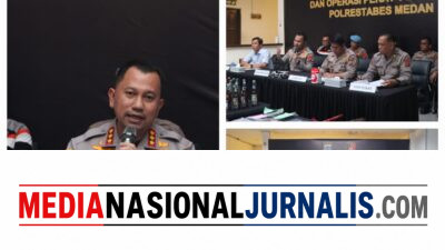 Polrestabes Medan Ungkap 716 Kasus Kejahatan Jalanan dan Hasil Operasi Pekat Toba 2026, 906 Tersangka Diamankan