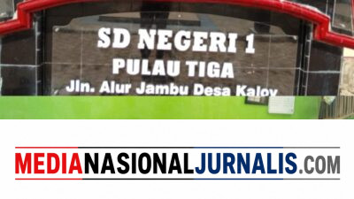 Jalin Silahturahmi, Kepsek Sd Negeri 1 Pulau Tiga Sambut Hangat Kedatangan Awak Media