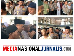 Kapolres Binjai ajak PJU Safari Salat Jumat Bersama Masyarakat di Masjid Agung Kota Binjai