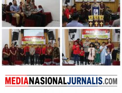 Kapolres Langkat Gelar Minggu Kasih Bersama Jemaat GPdi Lembah Pujian