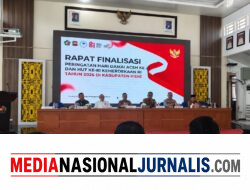 Rapat Finalisasi Damai Aceh ke-21 dan HUT ke-81 RI di Pidie, Camat Se-Kabupaten Hadir