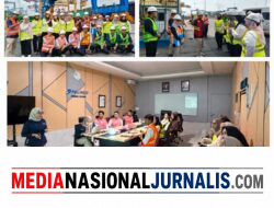 PELINDO Regional 1 Belawan Kenalkan Ekosistem Kepelabuhanan kepada Mahasiswa Magang
