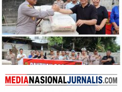 Kapolres Langkat Salurkan Bantuan Material untuk Pembangunan Gereja 