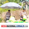 Polsek Lubuk Tarok Dukung Gerakan Pangan Murah, Jual Beras SPHP di Pinggir Jalan Mapolsek